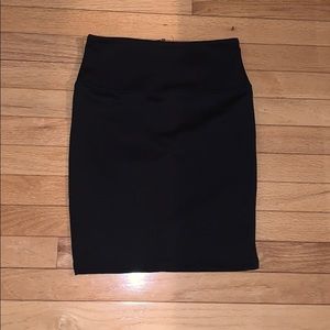 Xhilaration tight black skirt